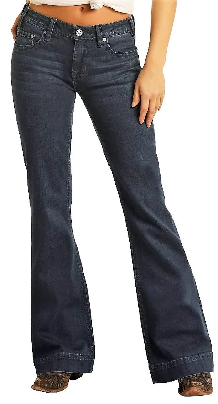 Women's Mid Rise Extra Stretch Trouser