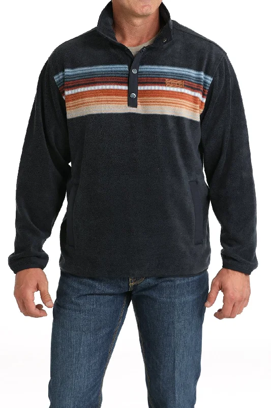 Men's Fleece Pullover (Match Boys) - Navy - (MWK1912002)