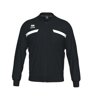 Errea Mick Full Zip Top (Black/White)