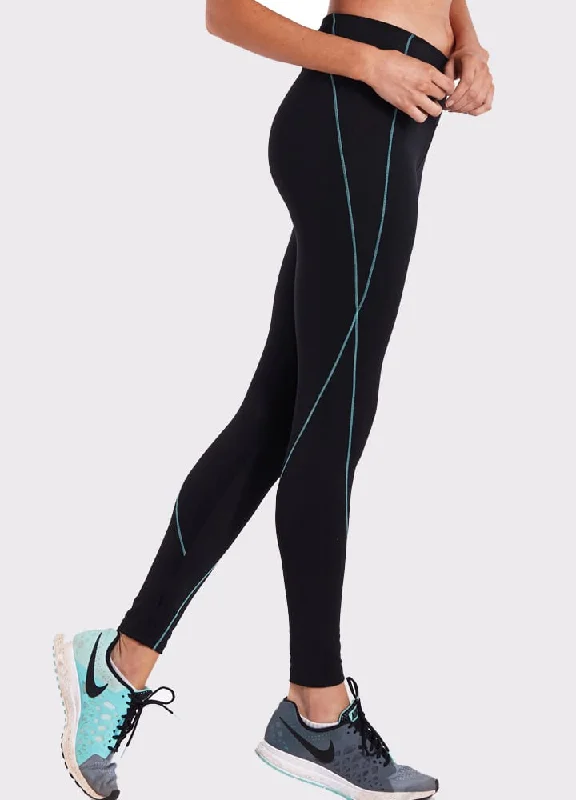 F/L Yoga Pants Contrast Trim