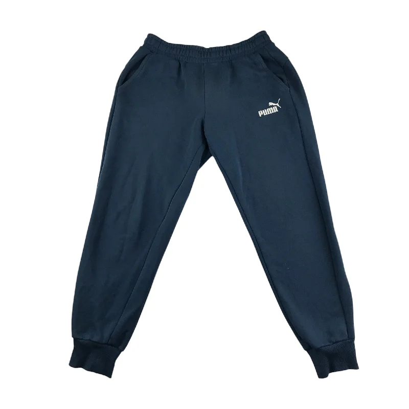 Puma joggers adult M navy with white logo