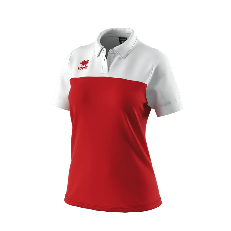 Errea Bonnie Polo Shirt (Red/White)