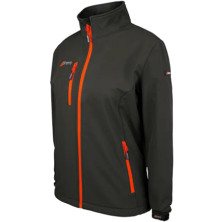 Grays Hockey Womens Radius Softshell Jacket (Black)