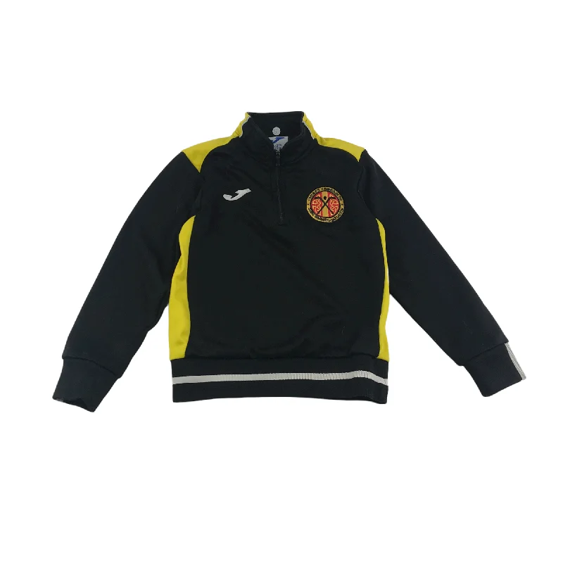 Joma Black and Yellow Sweatshirt Age 5