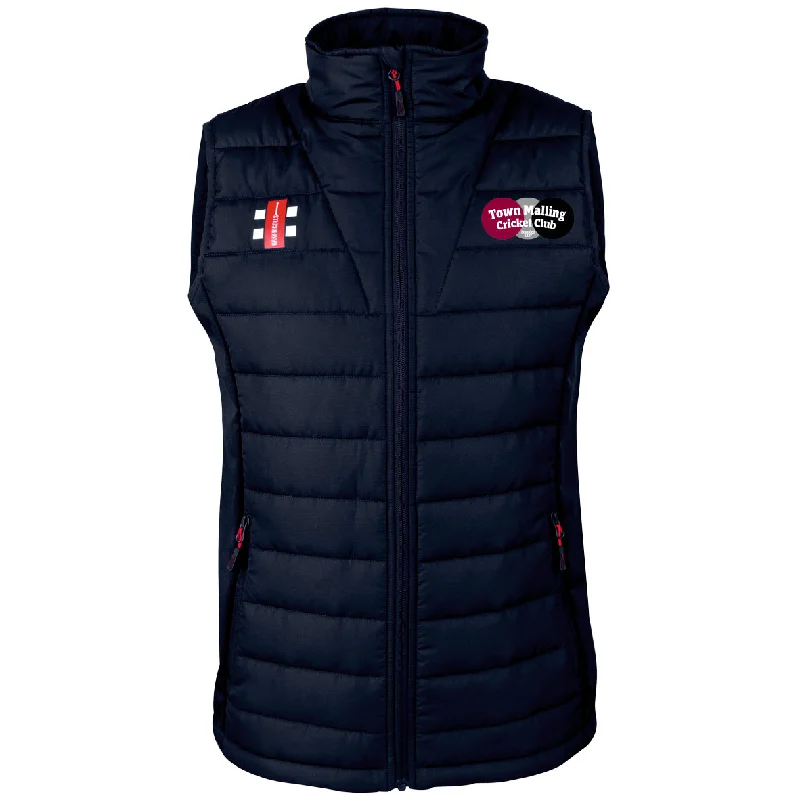 Town Malling CC Gray Nicolls Pro Performance Bodywarmer (Black)