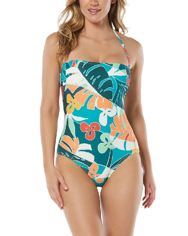 Vince Camuto Bandeau One-Piece