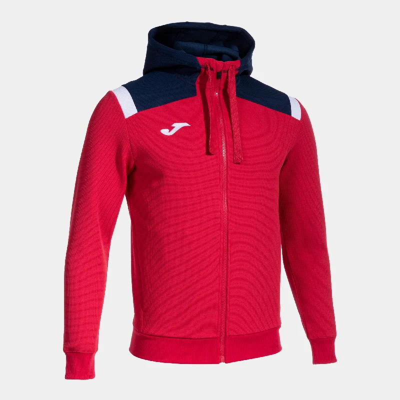 Joma Toledo Hoodie Jacket (Red/Dark Navy)