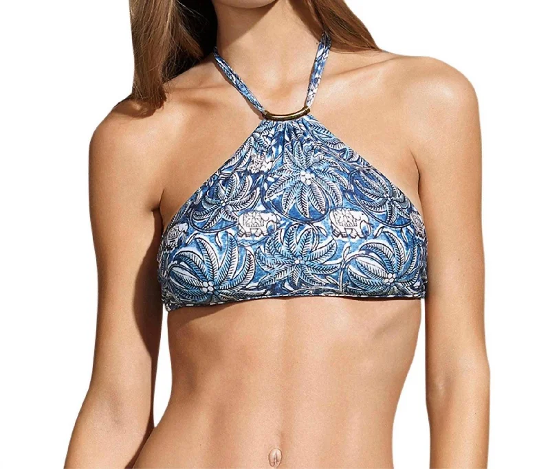 Thai High Neck Halter Bikini Top In Jakarta