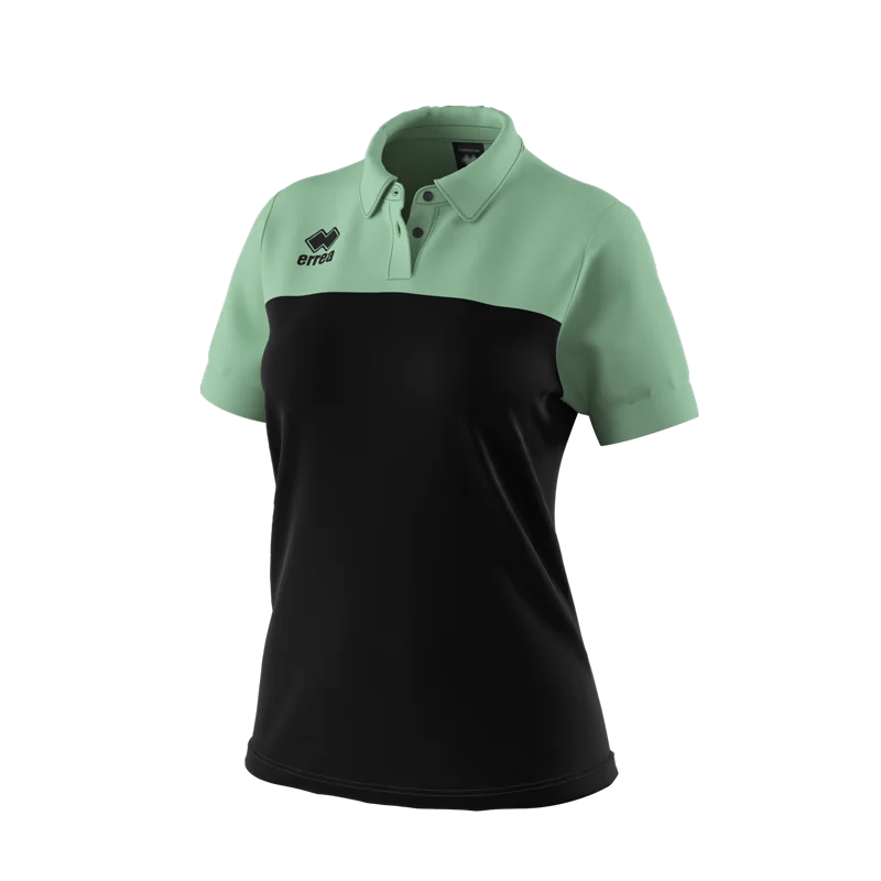 Errea Bonnie Polo Shirt (Black/After Eight)