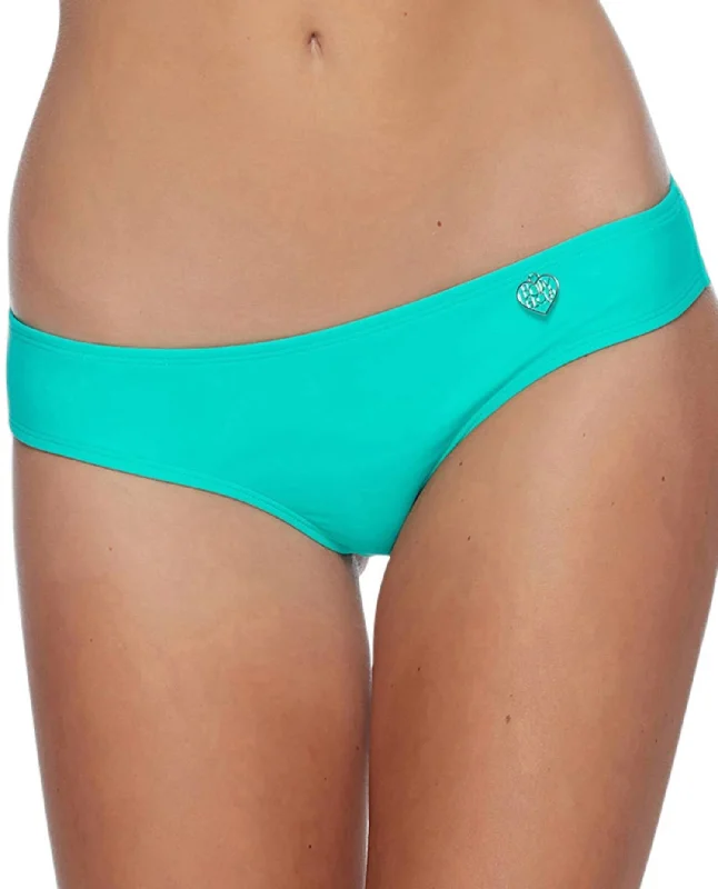 Cheeky Hipster Bikini Bottom In Smoothies Blue