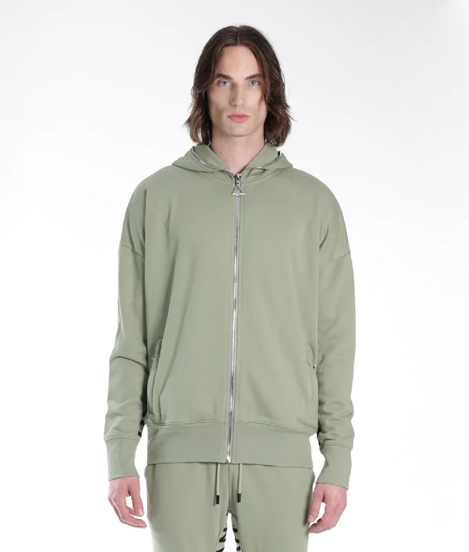 Full Zip Sweatshirt In Aspen