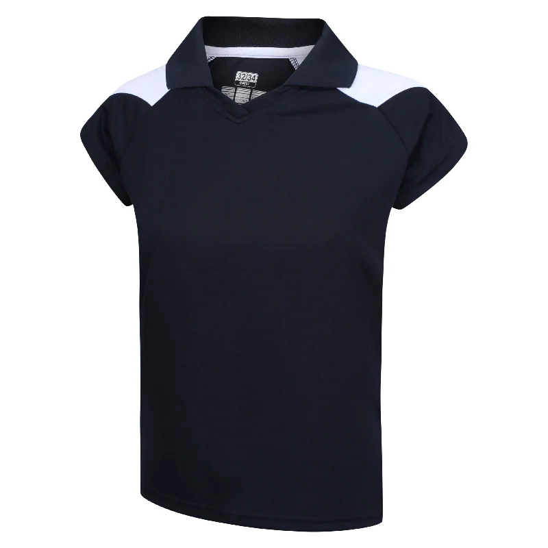 Customkit Teamwear Womens IGEN Polo (Navy/White)