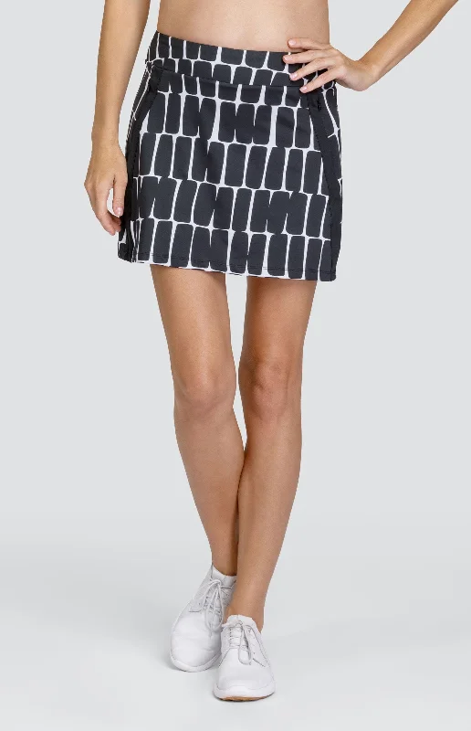 Mckay 17" Skort - Checkered Geo