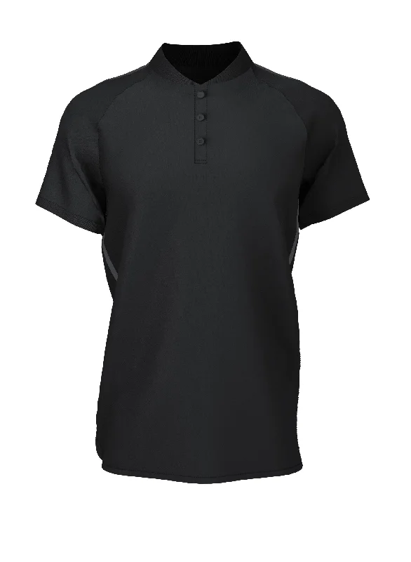 Customkit Teamwear Edge Team Polo (Black)