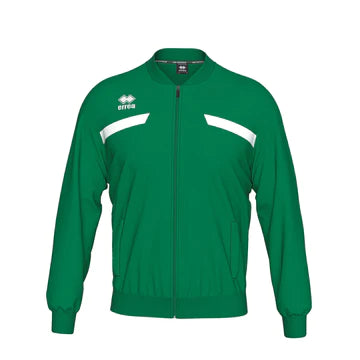 Errea Mick Full Zip Top (Green/White)