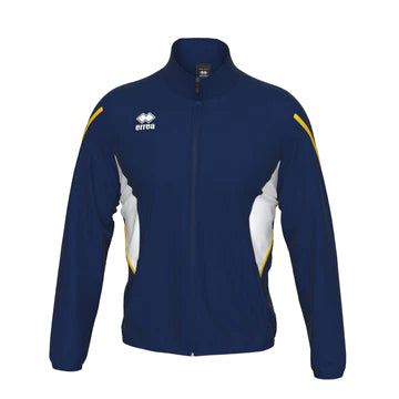 Errea Christopher Full-Zip Jacket (Navy/White/Yellow)