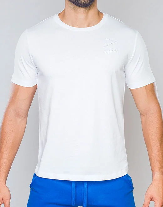 Crew Neck T-Shirt - White