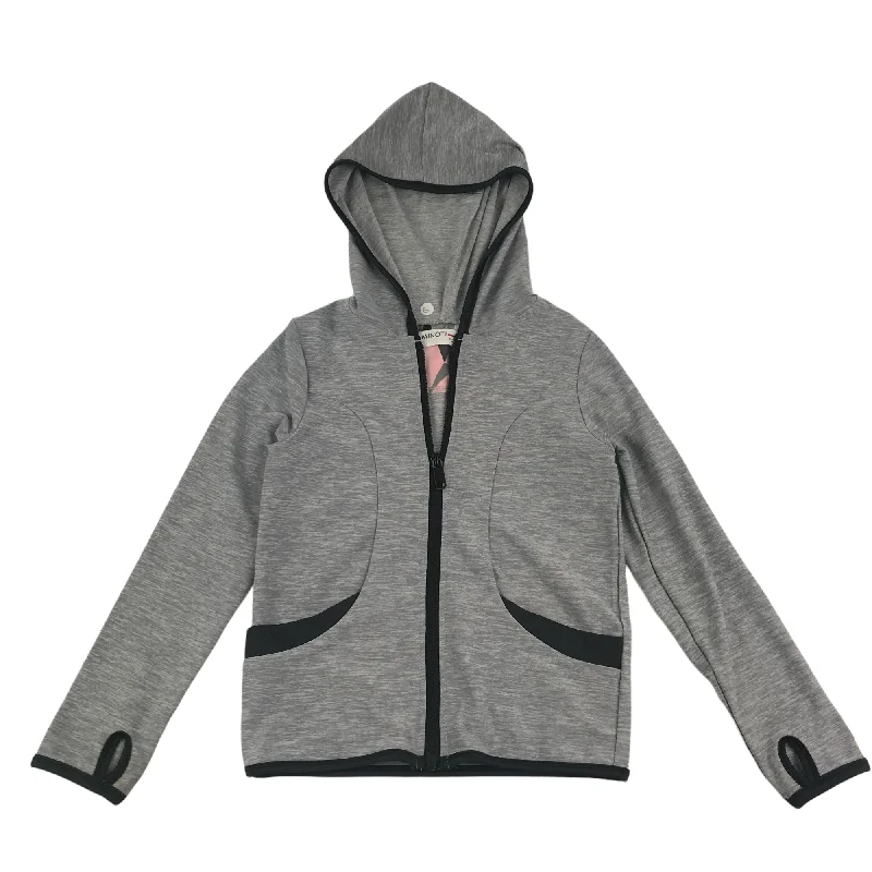 Minoti Grey Hooded Sports Sweatshirt Age 5