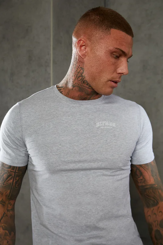 Grey Hitman Varsity T-Shirt