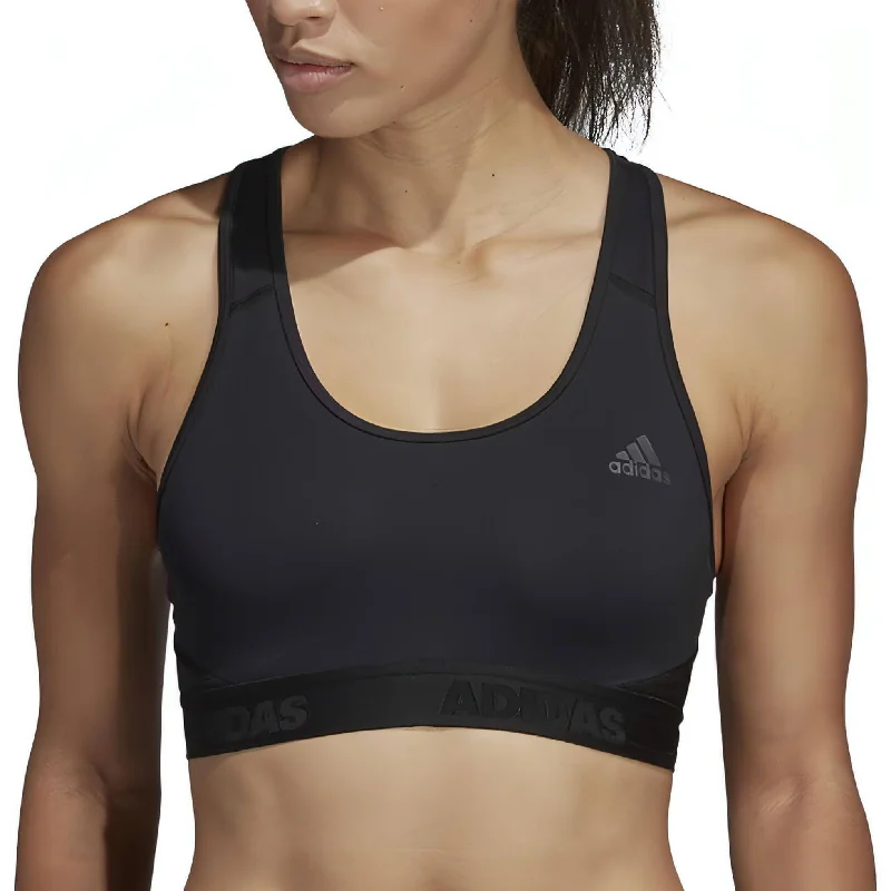 adidas Don't Rest AlphaSkin Womens Sports Bra - Black