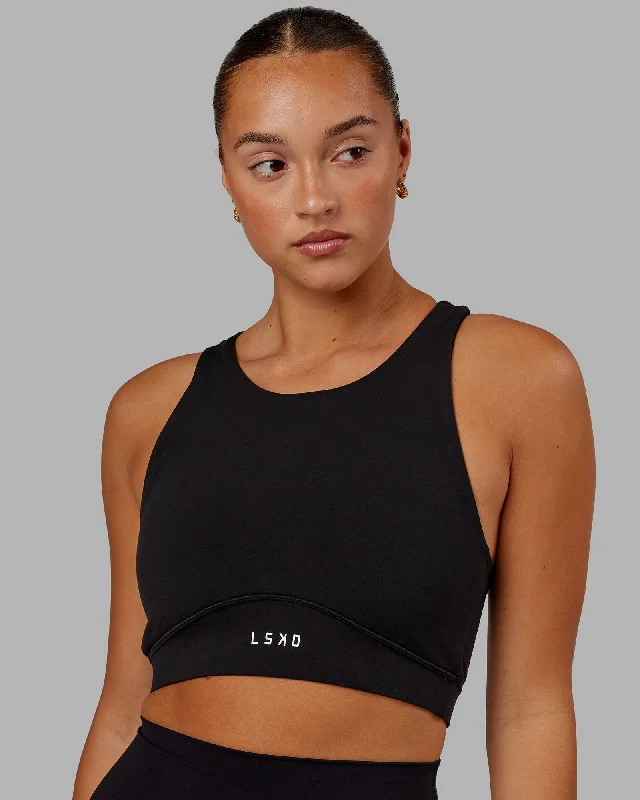 Fusion Sports Bra - Black