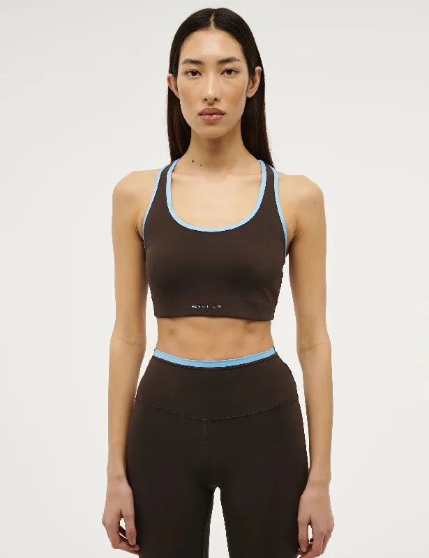 Stellar Sports Bra - Coffee