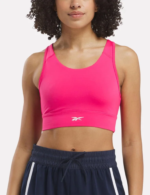 ID Train High-Support Bra - Bold Pink