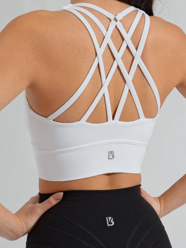 Revolution Sports Bra - White