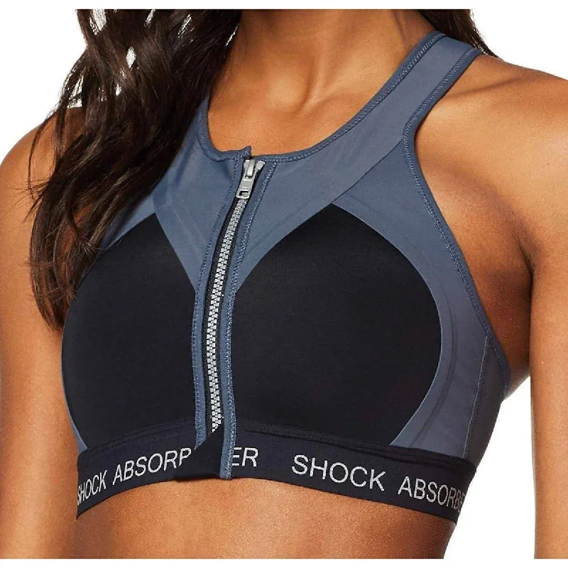 Shock Absorber Infinity Power Womens Sports Bra - Grey