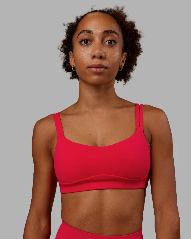 Vogue Sports Bra - Scarlet