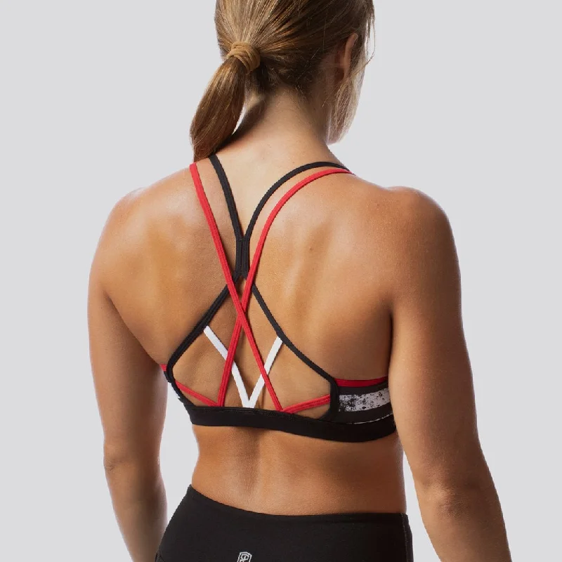 Warrior Sports Bra (Thin Red Line)