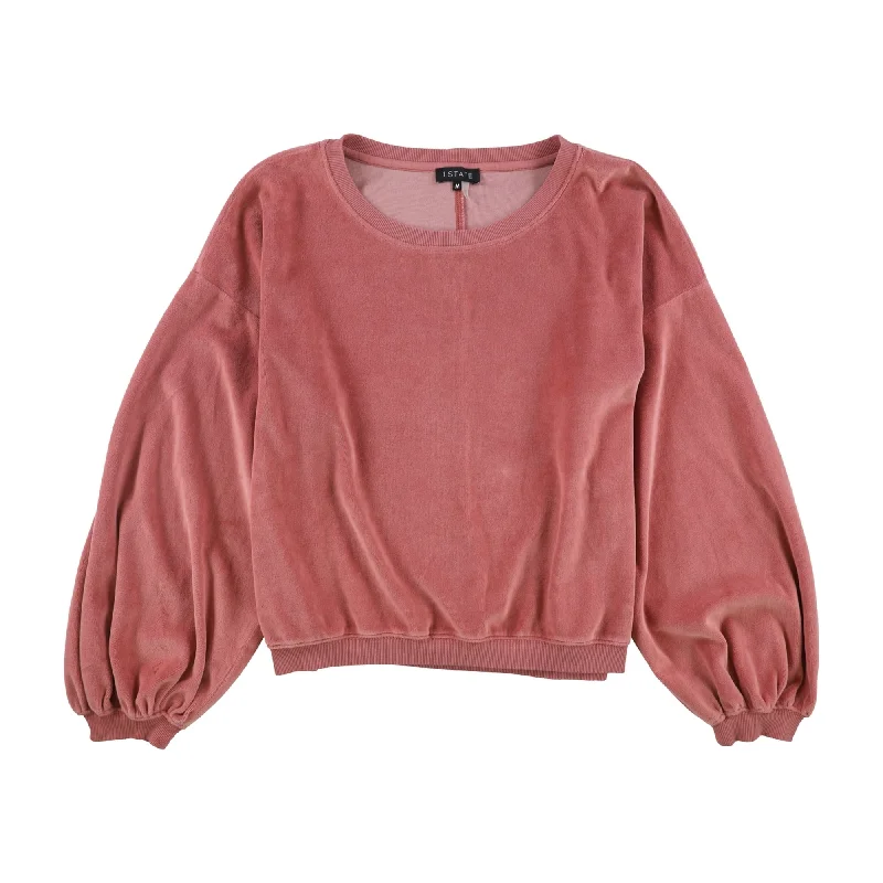 1.State Womens Velvet Sweatshirt