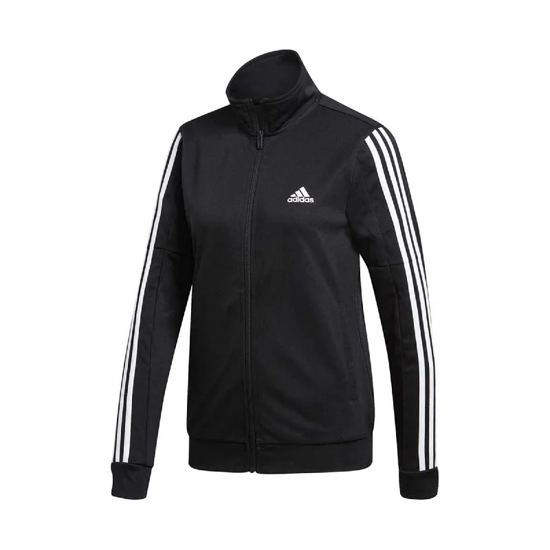 Adidas Womens Three Stripe Track Jacket Sweatshirt