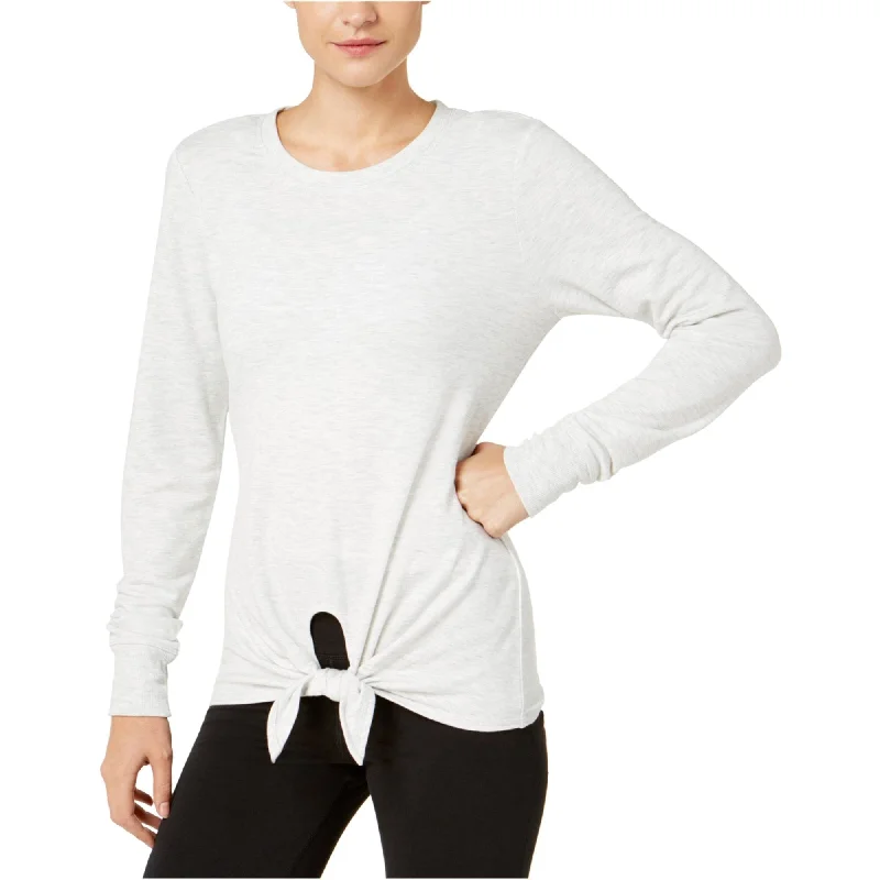 Ideology Womens Life on the Go Sweatshirt, Grey, Medium