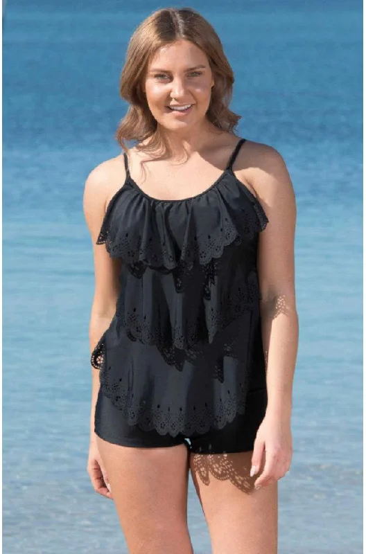 LA SCULPTE BDSW1806 LASER CUT TANKINI