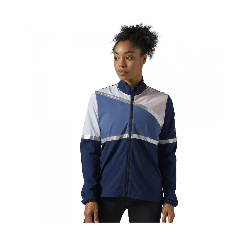 Reebok Womens Face Hero Track Jacket Sweatshirt