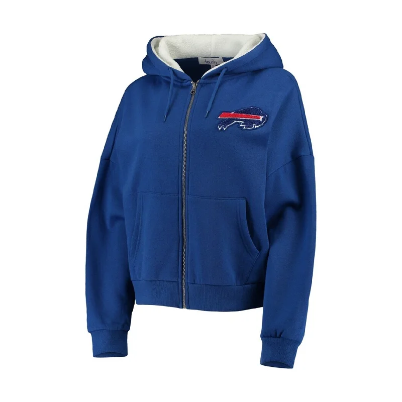 Touch Womens Buffalo Bills Hoodie Sweatshirt, Blue, Small